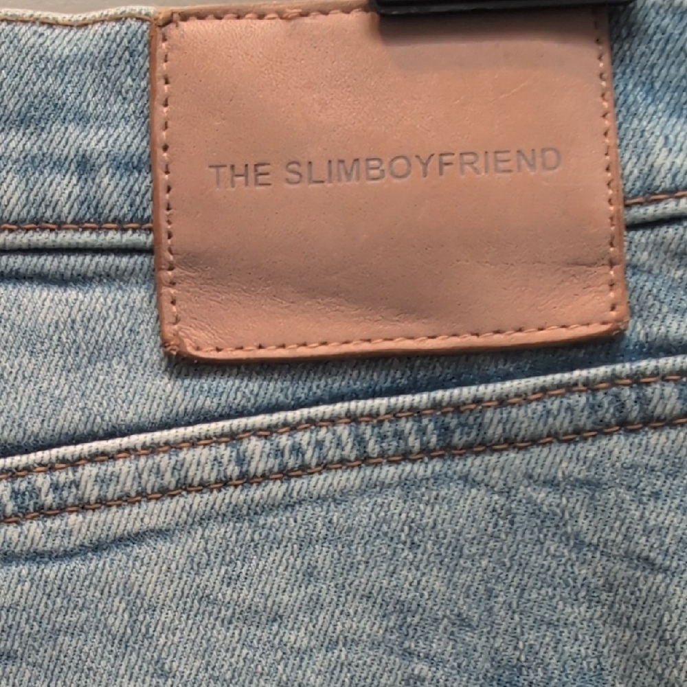Distressed Blue Jeans - Picture 5 of 5
